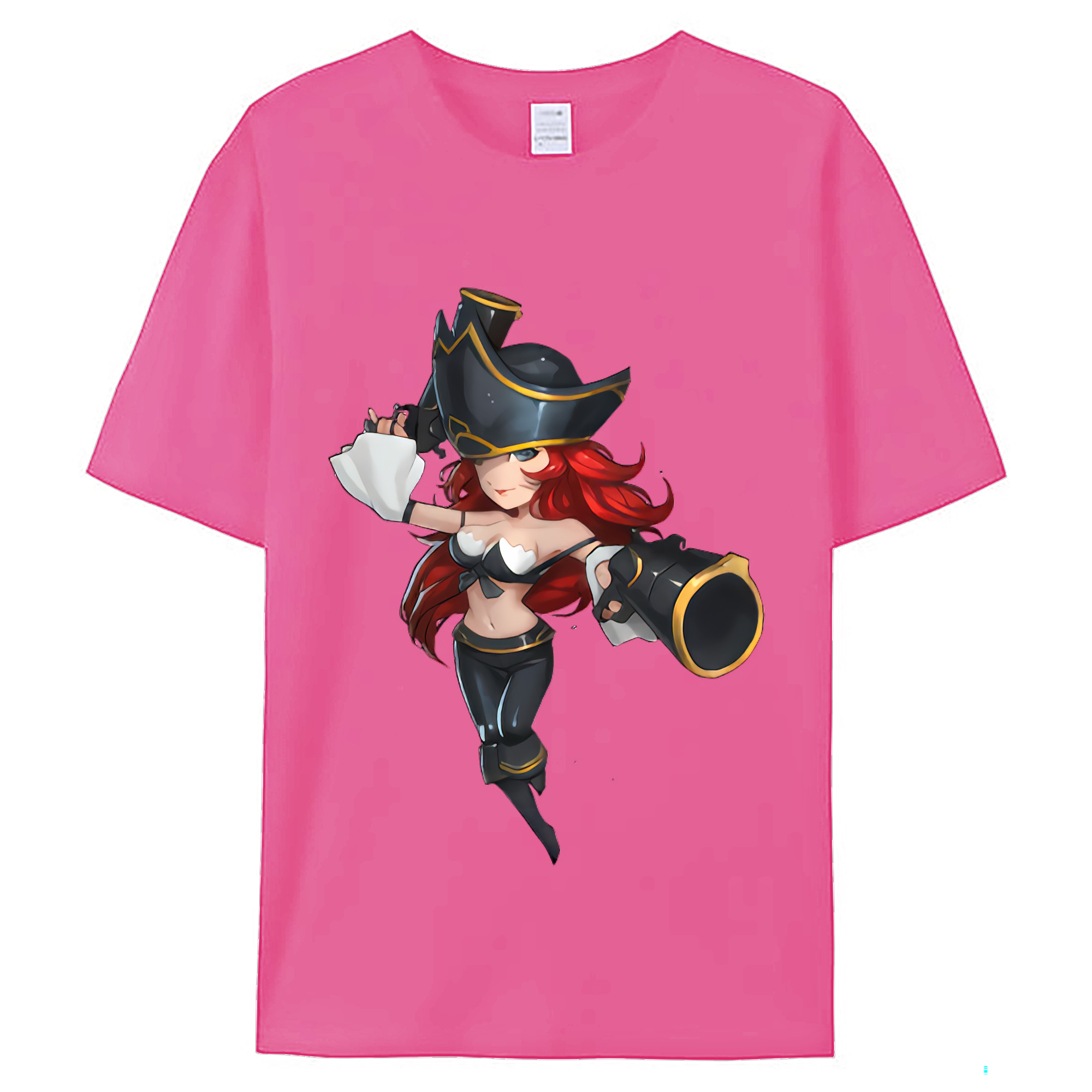 （画像用） リーグ・オブ・レジェンド League of Legends LOL レディースカジュアルプリントTシャツ（綿100％）